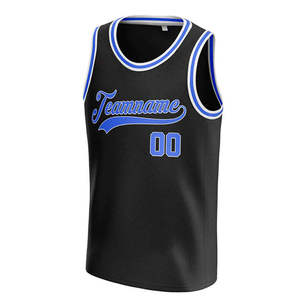 Maillots de basket personnalisés respirants pour équipes – Maillot court sans manches imprimé par transfert thermique, personnalisable, unisexe, pour clubs - Product Image 2