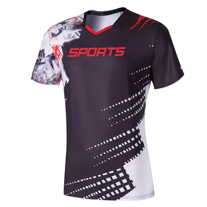 Nueva camiseta OEM E-Sport de diseño moderno, transpirable, de secado rápido, sublimada, personalizada, premium para E-sports. - Product Image 1
