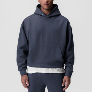 Sudadera con Capucha Casual para Hombre, Mezcla de Algodón de Alta Calidad, Impresión Frontal Personalizada, Forro Polar Térmico Grueso para Invierno - Product Image 4