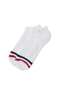 ODM Stripe Design Low Cut Cotton Gentlemen Daily Shoe Wear Calcetín de tobillo transpirable que absorbe la humedad para hombres Ropa de trabajo de negocios - Product Image 3