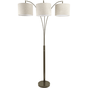 84 \ "Espresso tripla paralume da pavimento elegante Design 3.65/43.20 pollici - Product Image 4