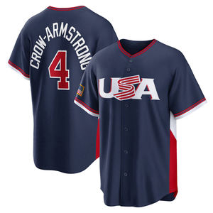 เสื้อเบสบอลแบบคลาสสิกปี 2026 ออกแบบเองได้ ขายส่ง พร้อมชุดกีฬาเบสบอล - Product Image 3