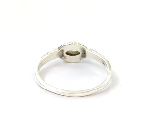 Unisex <b>Dainty</b> 925 Silver <b>Ring</b> with Moonstone 2.0 Grams Marquise Cut Gemstone Jewelry Wholesale Bulk Price - Product Image 4