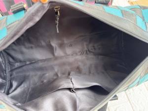 Unique Arrival Hand <b>Tooled</b> Leather Luggage Bags Checkers Pattern Handmade Bag Unisex Travel Bag Multi Uses <b>Small</b> Size Duffel Bag - Product Image 6