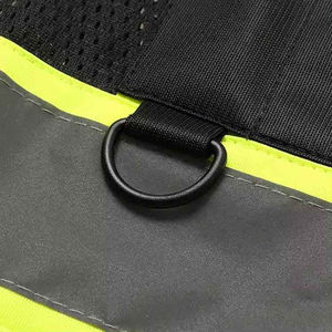 Safety Work Vest Men's Sublimation Printed Breathable Waterproof Quick Dry Anti-Bacterial High Quality Polyester Reflective - Product Image 4