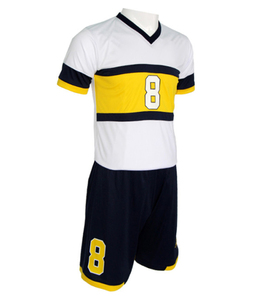Uniforme de Fútbol Personalizado de Alta Calidad y Económico para Hombre, Estilo Clásico Vintage, 100% Poliéster, en Stock - Product Image 1