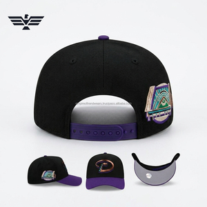 Custom Green Snapback Baseball <b>Cap</b> 3D Embroidered 6 Panel Sports Hat | Breathable Adjustable <b>Flat</b> Brim | Premium Team Polyester - Product Image 3