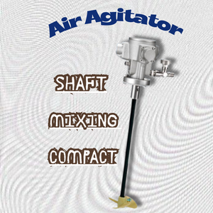 Mélangeur pneumatique professionnel de mélangeur liquide d'acier inoxydable de 1/3 HP pour l'agitation liquide - Product Image 2