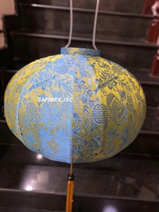 Foldable Bamboo <b>Lantern</b> Hoi an Vietnam Handmade Natural Folk Art 20cm Hanging Decoration - Product Image 5