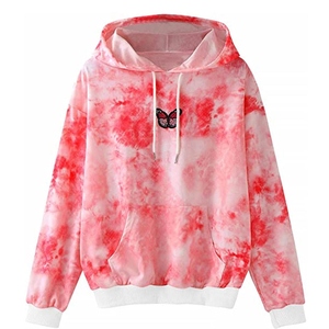 Custom Logo Sublimation <b>Tie</b> <b>Dye</b> Hoodies Women's USA Size Pullover Women For Hoodie And <b>Sweatshirt</b> Heavyweight Oversized Hoodie - Product Image 5