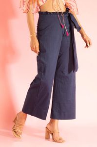 กางเกงขายาวผ้าฝ้ายสำหรับผู้หญิง ทรงหลวม น้ำหนักเบา สวมใส่สบาย เหมาะสำหรับฤดูร้อน ใส่ได้ทุกวัน เนื้อผ้านุ่ม ระบายอากาศได้ดี แฟชั่นทันสมัย - Product Image 3