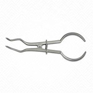 Pinzas de dique de goma manuales de acero inoxidable Surgimpex, tipo Ainsworth, para perforación, herramienta ergonómica para laboratorio dental y ortodoncia - Product Image 2