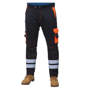 Pantalon de sécurité haute visibilité pour hommes, personnalisable avec logo, en promotion, plusieurs tailles, vêtement réfléchissant imperméable pour adultes - Product Image 2