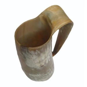 Tasse à boire en corne de viking, finition naturelle, en corne africaine, très demandée, en promotion à prix abordables - Product Image 3