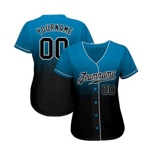 Smooth Finish Softball Jersey Flexible Fabric Softball Jersey For Daily Practice And <b>Matches</b> - Product Image 4