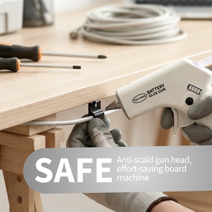 Cordless Rechargeable Hot Melt Glue Gun 10W Lithium Battery Powered <b>Craft</b> <b>Tool</b> For DIY And Home Repairs - Product Image 5