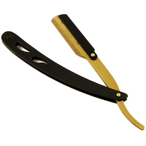 Rasoir professionnel en acier inoxydable pour hommes, outil de barbier de haute qualité pour le rasage de la barbe et l'épilation de style salon - Product Image 1
