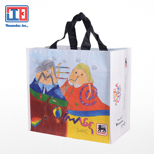 OFERTA ESPECIAL: Bolsa de Compras de Polipropileno Tejido/Sin Tejer, Hecha en Vietnam - Product Image 1