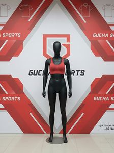 Soutien-gorge de sport sans coutures pour femme avec bretelles croisées au dos, tissu extensible et respirant, anti-transpiration, idéal pour la gym et les vêtements de fitness. - Product Image 2