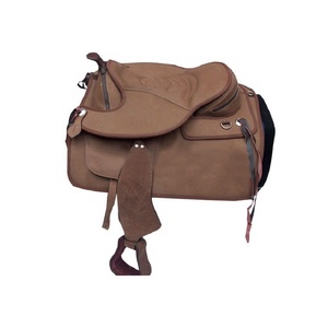 Selles de cheval en cuir véritable sans arbre avec matériau de première qualité - Product Image 1