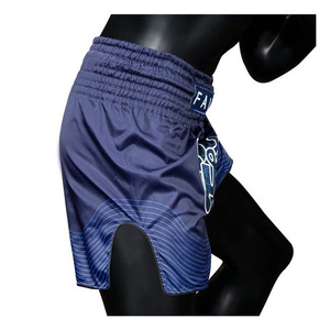 Pantalones Cortos de Satén Ergonómicos para Práctica de Muay Thai y Kickboxing, Ligeros, para Entrenamiento de Artes Marciales, Unisex - Product Image 1