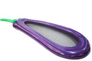 แผ่นรองลอยน้ำเป่าลมรูปทรงไข่ยาว สีม่วง สำหรับสระว่ายน้ำกลางแจ้ง ทำจาก PVC นุ่ม เป็นมิตรกับสิ่งแวดล้อม เหมาะสำหรับผู้ใหญ่และเด็ก - Product Image 2