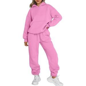 Conjunto Deportivo de Dos Piezas para Mujer, Bordado, Estilo Desgastado, 100% Algodón, Lavado Ácido, Cierre de Cremallera, Transpirable, Secado Rápido - Product Image 4