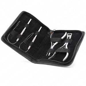 Pinzas Profesionales para Extensiones de Cabello con Micro Anillos, Acero Inoxidable, Herramienta Multiusos para Salón, OEM, ODM, Venta al Por Mayor - Product Image 3