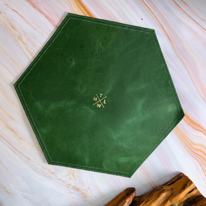 Manteles Individuales de Cuero Genuino, Manteles Individuales de Cuero Vegano, Manteles Individuales Irregulares, Ecológicos, Impermeables, Juego de 4 Manteles de Cuero de Lujo - Product Image 4
