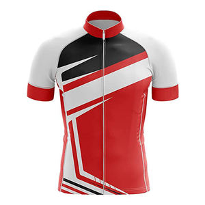 Ensemble de maillots de cyclisme à manches courtes respirants et à séchage rapide de haute qualité pour garçons, vente d'usine, uniforme de vélo de route - Product Image 2