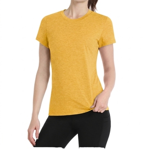 Haut de sport personnalisé pour femme, sans manches, col rond, ajusté, séchage rapide, extensible, taille haute, style de haute qualité - Product Image 4