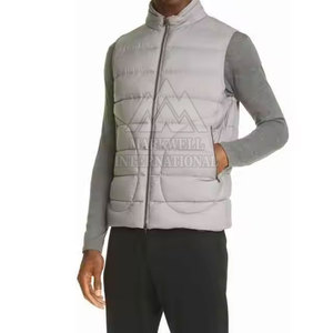 Servicio OEM, Diseña Tu Propio Chaleco Acolchado de Invierno para Hombre, Chaleco Acolchado de Moda de Alta Calidad - Product Image 3