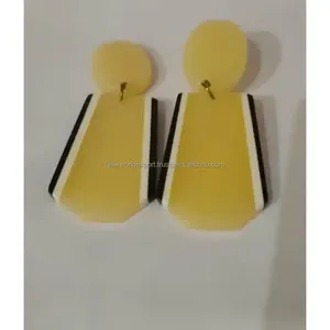 Pendiente de cuerno de buey de vaca con diseño de tamaño personalizable de la mejor calidad, cuerno de búfalo con estilo Natural de Falak World Export - Product Image 1