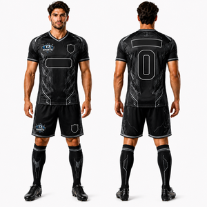 Uniforme de Fútbol de Alto Rendimiento, Conjunto Completo con Camiseta y Pantalones Cortos, Corte Atlético para Competencia de Equipos - Product Image 1