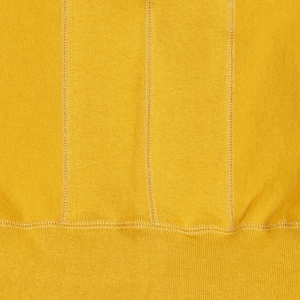 Sweat-shirt à col rond pour homme, couleur jaune moutarde, coupe classique, tricoté, couleur unie, décontracté, manches longues, vêtements d'automne - Product Image 4
