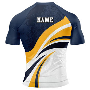 Camiseta Deportiva de Manga Corta con Protección Solar UPF50, Transpirable, de Secado Rápido, con Diseño Personalizado y Estampado por Transferencia de Calor, en Spandex/Poliéster y MMA - Product Image 2