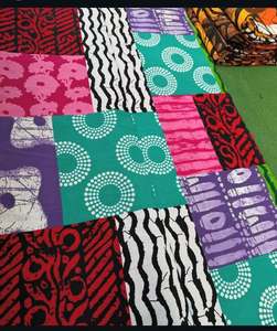 Wholesale Premium Custom African Wax Print Cotton Fabric Ankara Kitenge Logo Design OEM ODM Manufacturer Nigeria Ghana Kenya - Product Image 5