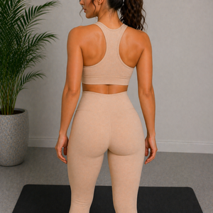 Wholesale Seamless Sportswear Active Wear Sports Bra and Leggings <b>Sets</b> Workout Fitness Wear <b>Yoga</b> <b>Sets</b> for Women - Product Image 2