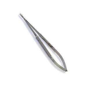 ที่จับเข็มขนาดเล็กแบบหนัก TC Jacobson ผลิตจากเหล็กกล้าไร้สนิมเยอรมัน Castroviejo แบบใช้มือ ใช้ซ้ำได้ ได้รับการรับรองมาตรฐาน CE ระดับ I สำหรับการผ่าตัดหัวใจและหลอดเลือด - Product Image 2