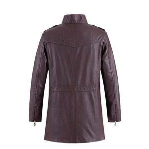 <b>Men</b> <b>Leather</b> Jacket Wholesale <b>Leather</b> Jacket <b>Men</b> Genuine <b>Leather</b> Winter Outerwear Fashion <b>Coat</b> <b>Long</b> Sleeve Casual Clothing - Product Image 4