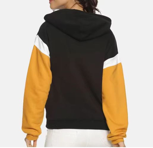 Sweat-shirt décontracté en molleton tricoté en coton à manches longues pour femme, coupe ample, anti-rides, couleur unie, idéal pour l'hiver - Product Image 4