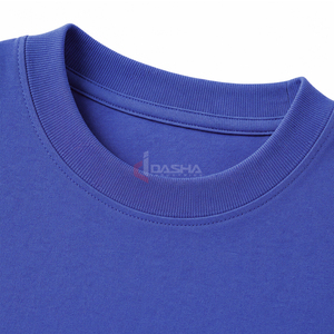 T-shirt court vintage premium, coupe ample et oversize, effet vieilli, avec patch brodé et logo personnalisé - Product Image 3