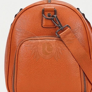 Bolsa de Viaje Lista para Usar en el Día a Día y para Planes de Viaje, Bolsa de Lona de Cuero, Bolsa de Excursión para Fines de Semana y Almacenamiento Personal - Product Image 3