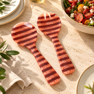 Fabricante de Cucharas para Servir de Resina Verde Oliva Hechas a Mano |   Utensilios de Cocina con Efecto Mármol, Venta al por Mayor, Personalización OEM ODM - Product Image 3