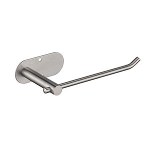 Portarotolo da Parete in Acciaio Inossidabile per Cucina e Bagno, Opzioni di Montaggio Autoadesivo o a Foratura - Product Image 1