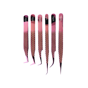 Pinces à cils en acier inoxydable de haute qualité pour kits d'extensions de cils, instruments de manucure - Product Image 6