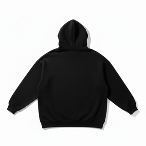 Felpa con Cappuccio Arcane da Uomo, Vestibilità Regolare, Nera, 100% Cotone French Terry, Casual, con Logo Frontale e Tasca, per l'Inverno, 300g - Product Image 2