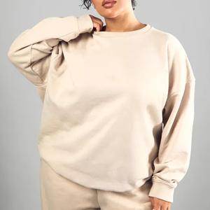 Sudadera con Capucha para Mujer OEM, Logotipo Personalizado de Alta Calidad en la Parte Delantera, Sudadera Informal de Otoño/Invierno, 100% Algodón Tejido de Felpa 2026 - Product Image 3