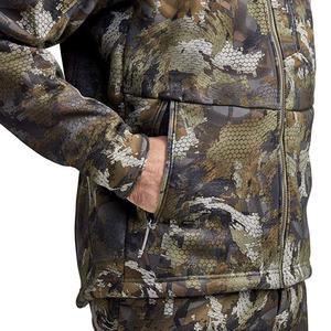 Vêtements de chasse pour hommes en gros OEM : ensemble veste et pantalon doublés en laine, imperméables, camouflage, uniforme de tir en plein air, vestes Softshell - Product Image 5