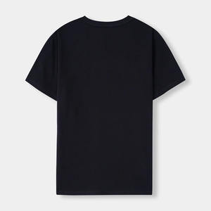 T-shirt surdimensionné en coton tricoté à col rond et manches courtes pour homme, de la meilleure qualité, avec option d'impression numérique de logo personnalisé pour hommes et femmes - Product Image 2